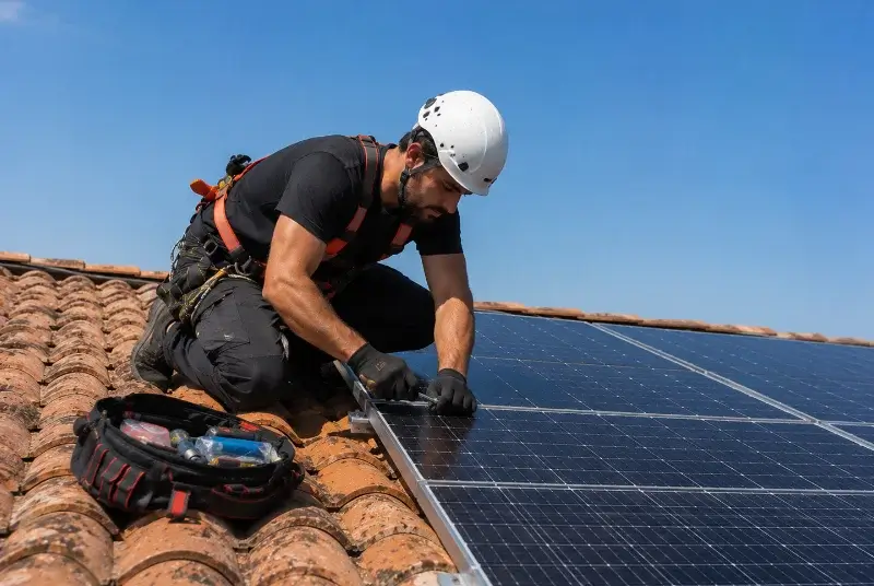 Maintenance et monitoring de panneaux solaires à Livron-sur-Drôme