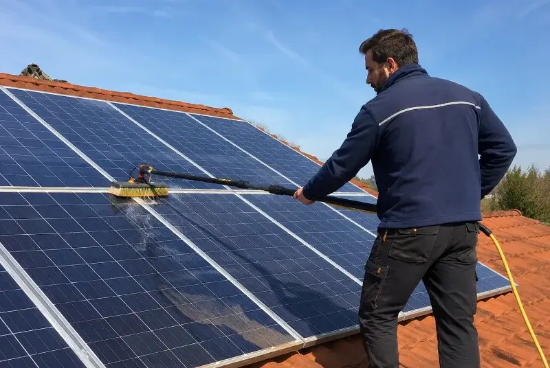 Nettoyage et entretien de panneaux solaires à Livron-sur-Drôme